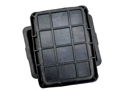 YINGXIA 3 Pcs Rubber Feeder Pan, 2.5 Gallon Horse Feed Bucket Rubber Feed Pan Large Utility Heavy Duty Rubber Horse Trough Feeder for Goats Horses Livestock Animal Feeding, 17.7 x 11.8 x 5.3 inches