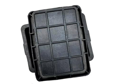 YINGXIA 3 Pcs Rubber Feeder Pan, 2.5 Gallon Horse Feed Bucket Rubber Feed Pan Large Utility Heavy Duty Rubber Horse Trough Feeder for Goats Horses Livestock Animal Feeding, 17.7 x 11.8 x 5.3 inches