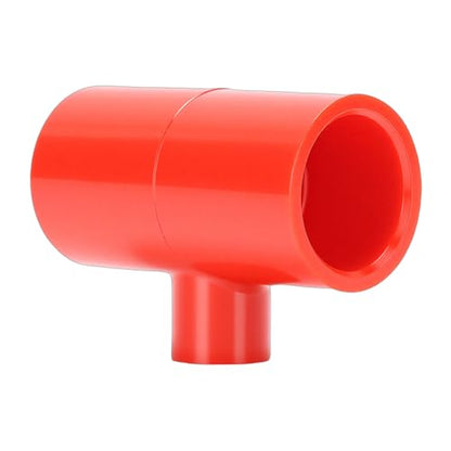 20PCS Chicken Waterer Tee Fittings, PVC Tee Fittings Automatic Poultry, Threaded Poultry Nipples Chicken Water Drinker & Feeder Cups
