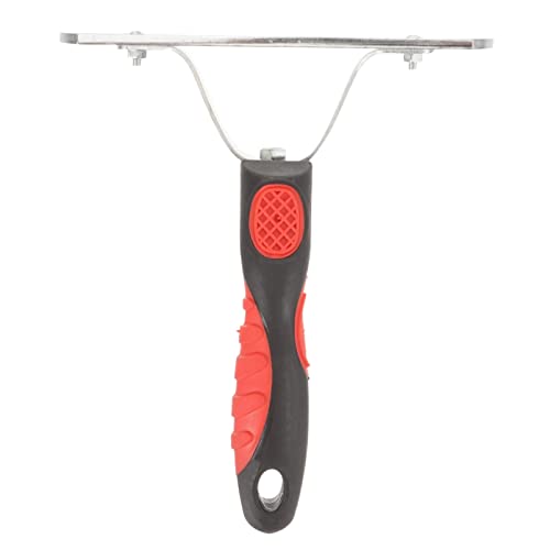 Ipetboom Horse Grooming Rake Handle Comb for Cleaning of Horses Resistant Grooming Tool for Livestock Care Easy to Clean Non- Design