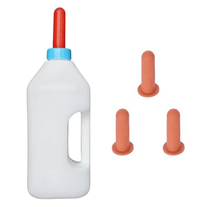 Large 2L Livestock Feeding Bottle Silicone Nursing Bottle for Calf Feeding Ergonomic Handle Farm Animal Feeder Safe Livestock Nursing