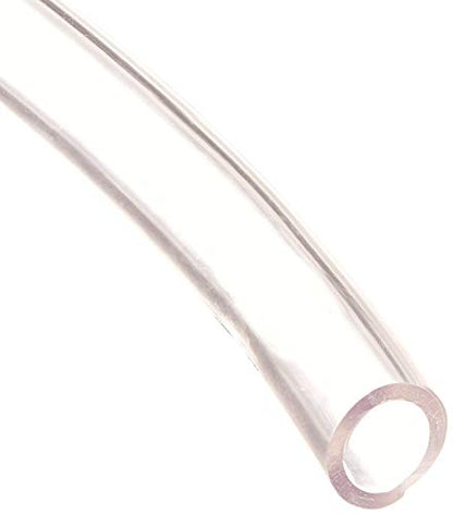 10 Feet PVC- 1/2" ID Clear Vinyl Tubing Food Grade Multipurpose Tube for Beer Line, Kegerator, Wine Making, Aquaponics, Air Hose