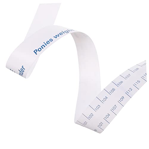 2.5m Professional Livestock Measuring Tape Horse Tape Measure Reusable Farm Tool