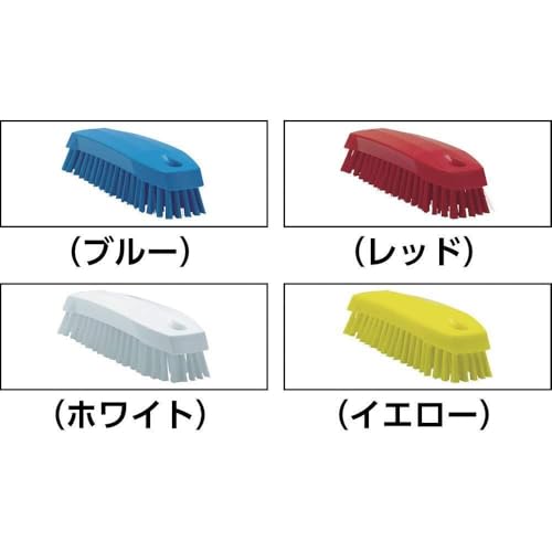 Vikan 35873 Brush,Scrub,Medium,7",PP/PBT,Blue - color: Blue