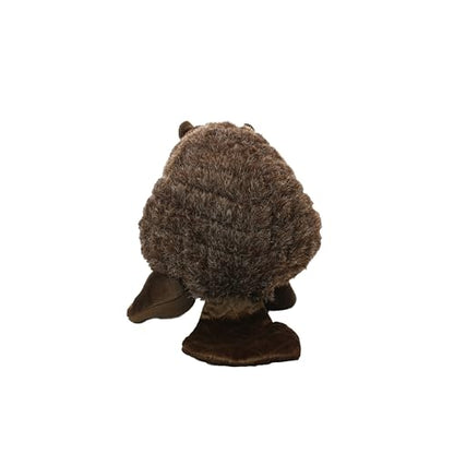 MIGHTY- Massive-Nature-Beaver- Squeaker-Multiple Layers. Made Durable, Strong & Tough. Interactive Play Dog Toy (Tug, Toss & Fetch). Machine Washable & Floats | Multiple Layers & Reinforced Seams , Washable and Floats , Mighty® Construction - color: Brown