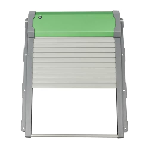 Automatic Chicken Coop Door, Light Sensor & Timer, Chicken Coop Door with Remote Control, Auto Modes Wide Solar Chicken Coop Door,Anti-Pinch,Weatherproof