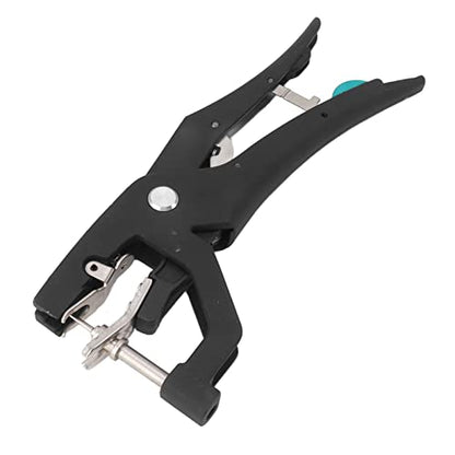 Livestock Tag Applicator Alloy Steel Automatic Hydraulic Tag Pliers for Farm Animals Cattle Sheep Pig Goat