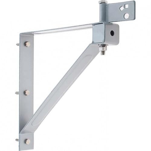 PRO SOURCE Wall Mount Bracket Kit for Industrial Air Circulator Fan Head: fits 24" to 30" Fan Head - style: Silver: 24" to 30"