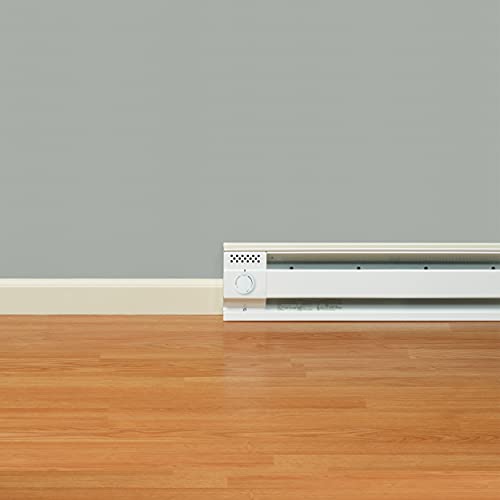 Cadet BTF2W Double Pole Baseboard Heater Thermostat , White , Small