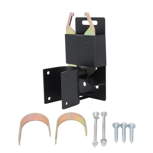 2 Way Gate Latch Lockable Sag - Proof | Heavy Duty Steel Fits 1 5/8-2in Round Tube | Farm Gate Latch for Cattle/Horses/Sheep | Oxidation - Proof, One - Hand Use