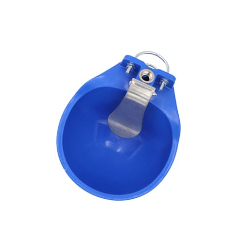 TOYANDONA Large Plastic Farm Water Bowl for Cows Horses and Livestock Automatic Drinking Trough Float Valve for Cattle and Goats Sturdy Animal Waterer for Farm Use
