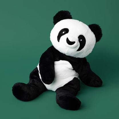 HUGIMALS Bowie The Panda 20 Inch 4.5 lb Heavy Cute Sensory Weighted Comfort Plush | Large Unscented Washable Self Care Calming Stuffed Animal for Kids, Teens and Adults - color: Bowie the Panda