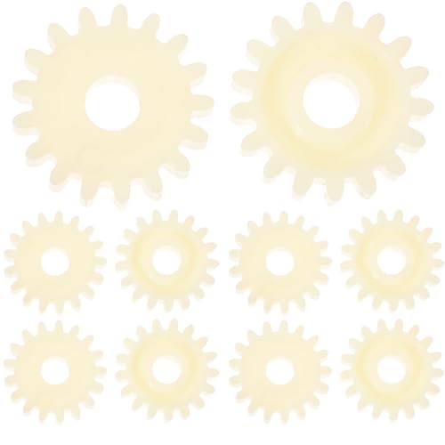 Milisten Incubator Gears Engine Reversible Gear for Egg Turning Motor 10 Pieces Lightweight Poultry Farming Equipment Replacement Parts Easy Installation Low Noise
