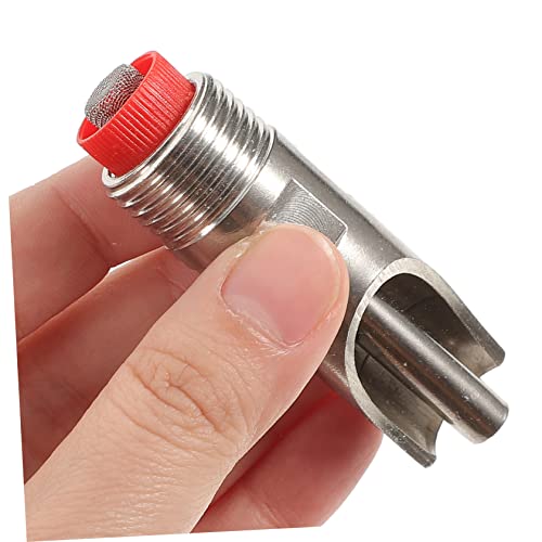 HANABASS 10pcs Stainless Steel Pig Waterer Automatic Feeders for Piglets Efficient Livestock Drinking Tools Durable Water Nipple Dispenser Reduced Water to Use