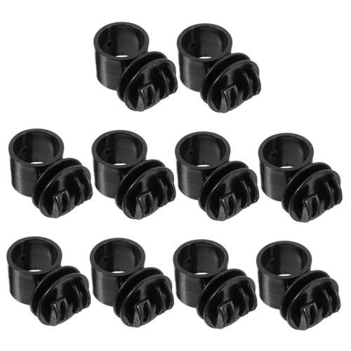 10pcs Electric Fence Insulators Post Insulators for High Voltage Fencing Easy Install and Stable for Livestock and Garden Use