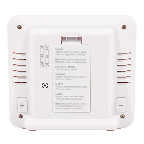 La Crosse Technology 308-179OR Wireless Temperature Humidity Station with Trends & Alerts