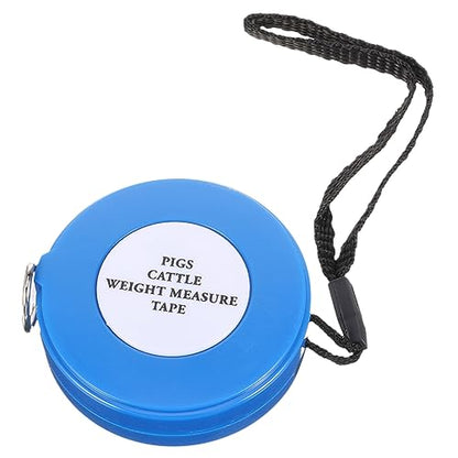 UKCOCO Animal Weight Measuring Tape for Cattle Pigs Goats Portable Livestock Body and Bust Tape Measure for Farm Use
