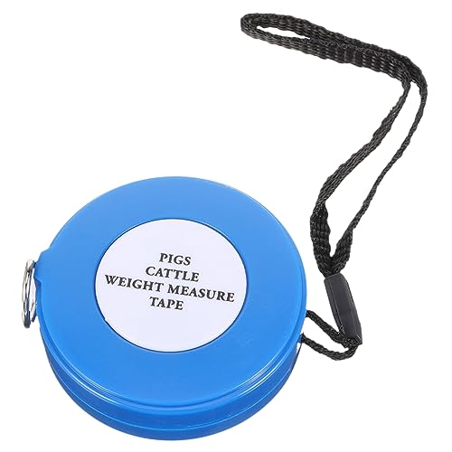UKCOCO Animal Weight Measuring Tape for Cattle Pigs Goats Portable Livestock Body and Bust Tape Measure for Farm Use