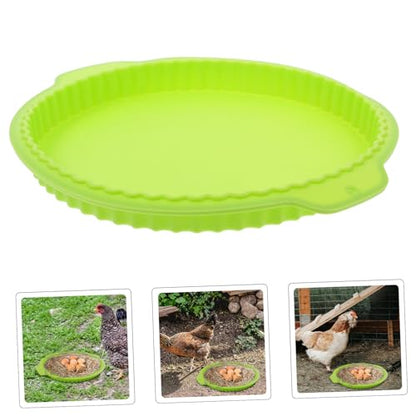 VANZACK Silicone Chicken Coop Mat Washable Bedding for Nesting Boxes Laying Pads for Chickens Roosting Box Liners Versatile