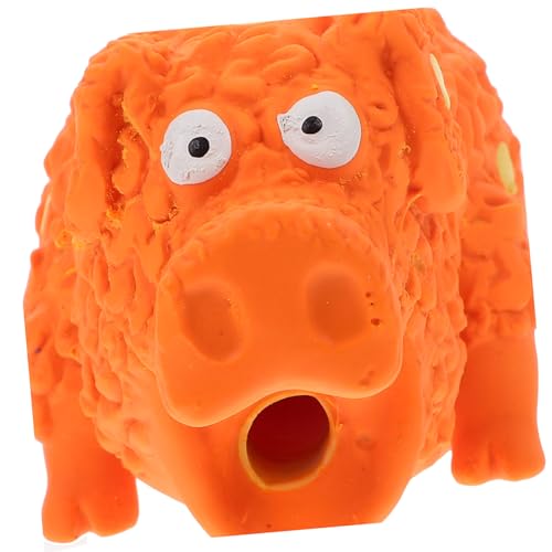 SUPVOX Indestructible Dog Chew Toy Fun Squeaker Pigs for Puppies Dogs Interactive Pet Toy
