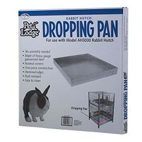 Pet Lodge® Steel Dropping Pan | Rabbit Tray Pan | Waste Bin | 36 X 30 - size: 36 X 30