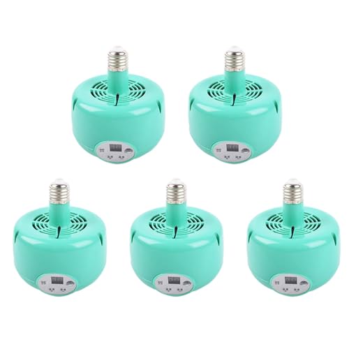 5X Heating Lamp Farm Animal Warm Light for Chicken Piglet Dog Pet Thermostatic Temperature Controller for Incubator