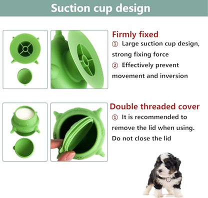 Puppy Nursing Bottles Soft Silicone Biomimetic Milk Feeders Bowl with 4 Nipples for Small Animal Kittens Ferret Guinea Pig Squirrel (Grey) - color: Grey