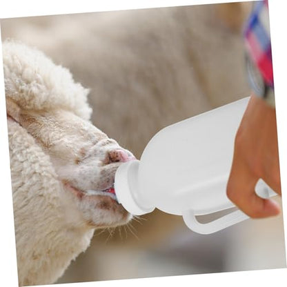 BESPORTBLE Lamb Nursing Bottle Handle Calf Feeding Bottle for Small Livestock for Goats and Sheep Easy to Clean Capacity