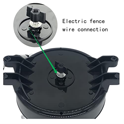 16.4ft Retractable Electric Fence Gate Handle Poly Tape
