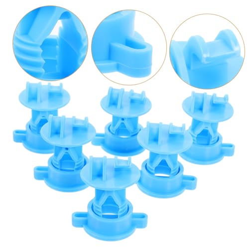 TOYANDONA 50pcs Electric Fence Insulators for Livestock Durable DIY Fencing Accessories Lightweight Material Creative Design for Wire Support Essential Farm Supplies