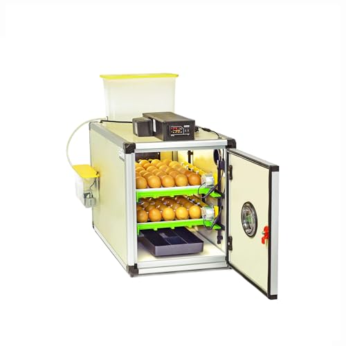 120-Egg Incubator Kit (60 Setter + 60 Hatcher) with Automatic Turner & Digital Control – Chicken, Duck, Goose, Quail Eggs – Precise Temp & Humidity by Hatching Time - size: 120 Eggs (60 Setter + 60 Hatcher)