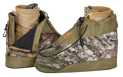ArcticShield Over The Boot Insulators for Hunting, Fishing & Outdoors - color: Realtree APX, size: 2X-Large (14-15)