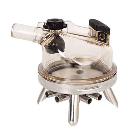 Milk Claw Milking Claw Milk Collector Milking Part Accessory Multi Manifolds Connectors Easy to Use Durable for Cow Goat 400CC Stainless Steel Housing PC Lid