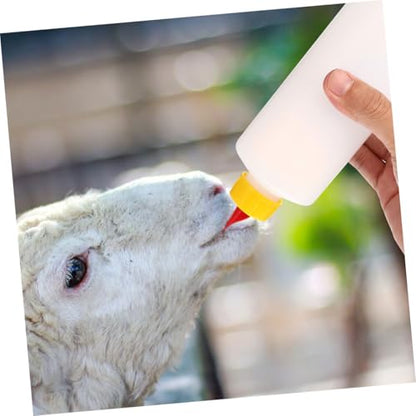 Pack Pet Feeding Bottle Goat Milk Feeder for Piglets Farm Animal Milk Feeder Goats Cows Lambs