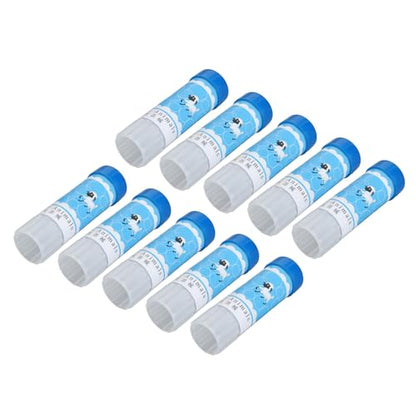 10pcs Livestock Marker Crayon, Pig Marking Crayon Set, Long Lasting Animal Marker Crayon with Lipstick Style Rotation for Pigs Sheep Cattle, Safe Water Soluble Wax (Blue) - color: Blue
