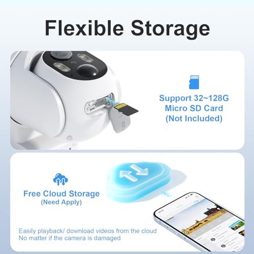 HOSAFE.COM 4G LTE Cellular Security Camera No Internet Needed,2K Solar No WiFi Security Camera Outdoor Wireless with SIM Card Jobsite, 360 Live View, Motion Detection, Free Cloud Storage(Need Apply)