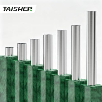 TAISHER 1PCS Stainless Steel Pipe Fittings, 1-1/2" NPT Female x 1-1/2" NPT Female Threaded, 12" Length Nipple Cast Pipe - size: 1-1/2" FNPT 1pcs