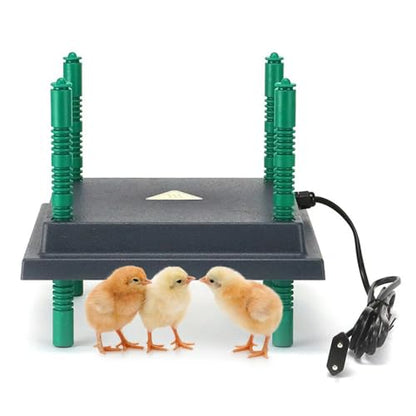 Farmight Chick Heater Plate, Adjustable Height, 3 Size Options (12x16) - size: 12x16