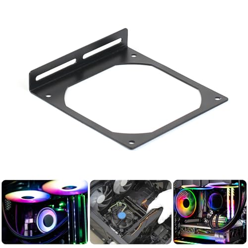 Fan Holder Galvanized Steel 120LS Fan Bracket for PC Case Memory Graphics Card Cooling CPU Mainboard Hard Disk Rack