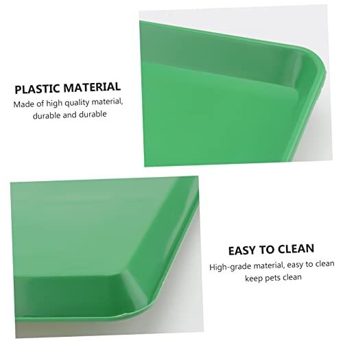 1pc Potty Tray Toilet for Cages for Animals Easy to Leak Design for Chickens and More