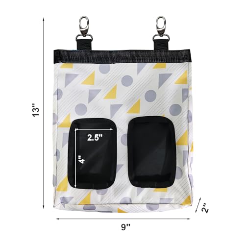 Guinea Pig Hay Feeder, Hanging Rabbit Hay Feeder Bag for Guinea Pigs Bunnies Chinchillas. Triangle - color: Triangle