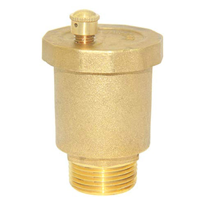Beduan Brass 10500-VE Automatic Float Valve, 1/2" Male Thread Air Release Valve Air Bleeder Valve Vent Valve - size: 1/2“ Male