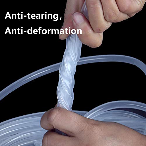 1/2" ID Silicone Tubing, Food Grade 1/2" ID x 5/8" OD 10 Feet Length Pure Silicone Hoses High Temp for Home Brewing Winemaking - size: 1/2"ID x 5/8"OD, style: 10 Feet Length