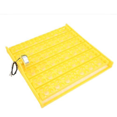 Akozon 156pcs Fully Automatic Egg Incubator Tray Durable Plastic Egg Turner for Chicken, Duck, and Quail (110V) - size: 17.3"L x 5.5"W x 3.9"H, style: 110V