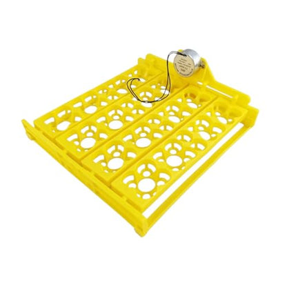 16 Plastic Egg Tray Incubator Automatic Turn Egg 76 Quail Eggs with Motor for Mini Brooder Incubator Pet Supply Replacement for OEM New 2026 High for Reliable Electronic Component