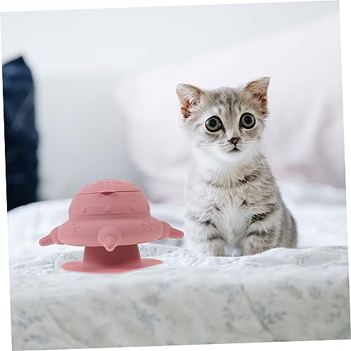 Elevated Dog Food Bowl Silicone Nipples Puppy Feeding Station for Newborn Pets Small