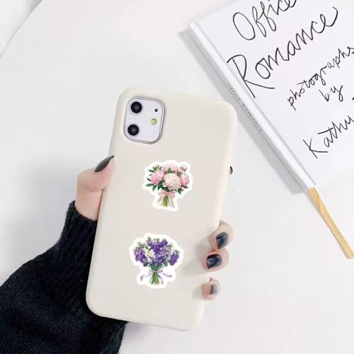 1000 Pcs Flower Stickers for Boys Girls School Students. 2 Roll 1 Inch Leaf Plant Stickers Bulk .Floral Scrapbook Nature Sticker Packs for Water Bottles Phone Case Laptop - color: Flower Stickers