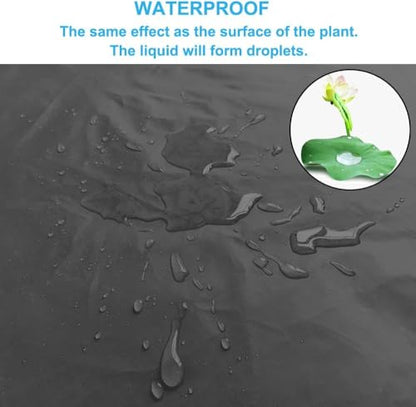 Amakunft 2Pcs Waterproof Hexagon Playpen Mat Washable Pee Pad Fit with Small Animal Playpen (42.5in x 41in) Reusable Pet Bedding Liner for Guinea Pig, Rabbit, Hamster, Chinchilla, Hedgehog - size: 2pcs