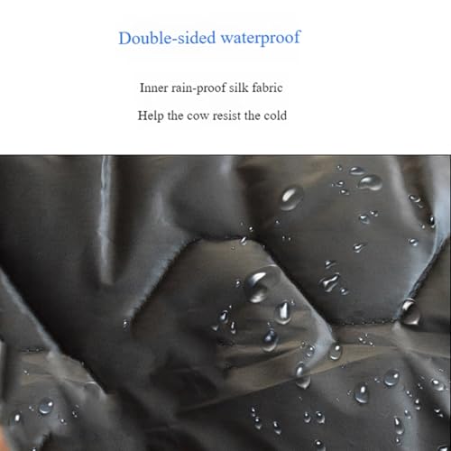 Weatherproof Calf Coat Oxford Fabric Night Feature Cattle Blanket Jackets for Ranch Animal Warmth Calf Protective Gear