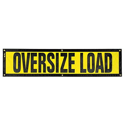 Oversize Warning Products - Grommet Escort Oversize Load Sign - Made in USA